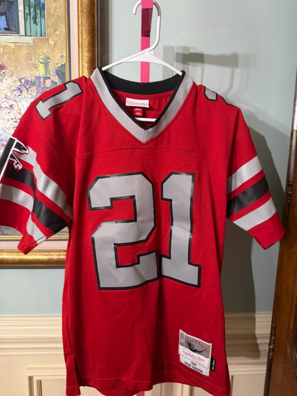 Mitchell & Ness Deion Sanders Falcons Jersey Size 36/S